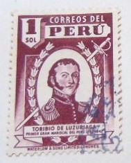 TORIBIO DE LUZURIAGA PRIMER GRAN MARISCAL DEL PERU 1782 - 1842