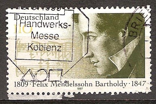 150a muerte Aniv de Félix Mendelssohn-Bartholdy (compositor).