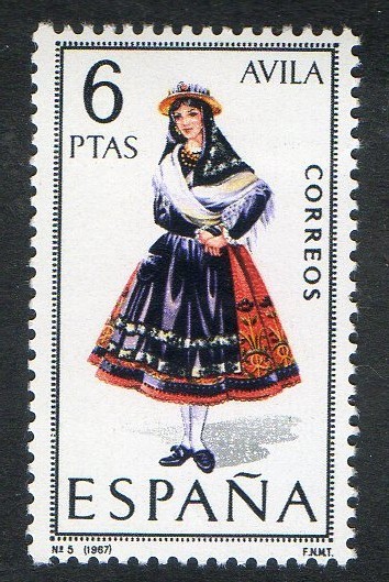 1771- Trajes típicos españoles. Ávila.