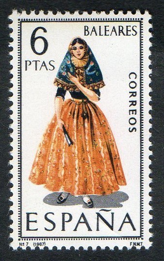 1773- Trajes típicos españoles. Baleares.