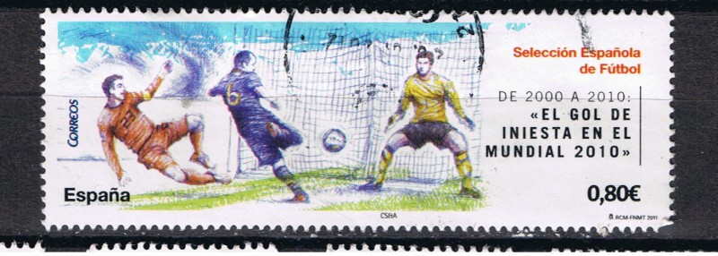 Edifil  4666 D  Selección Española de Fútbol.  