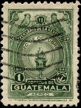 Segundo aniversario de la revolución de 1944.