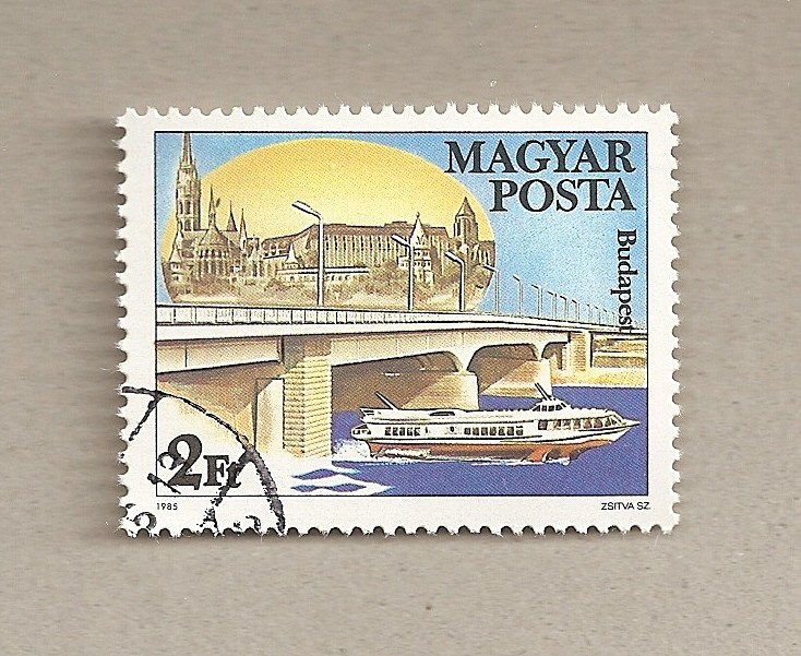 Puente sobre Danubio, Budapest