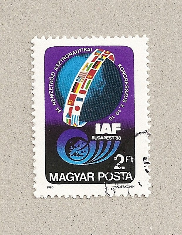 34 aniv. de la Federación Int. Astronaútica