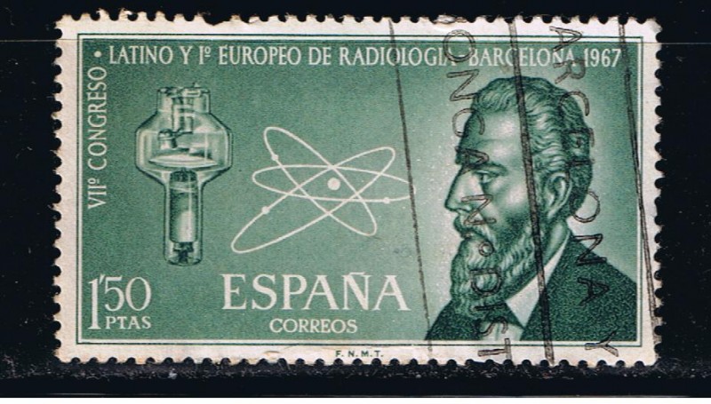 Edifil  1790  VIII Congreso Latino y I Euro-pero de Radiología en Barcelona.  