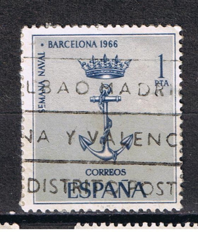 Edifil  1737  Semana naval en Barcelona.  