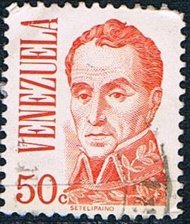 RETRATO DE SIMÓN BOLIVAR 1976. Y&T Nº 975