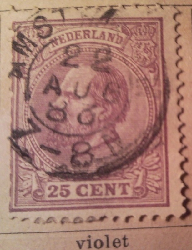 HOLANDA 1872