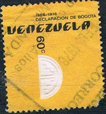 10º ANIV. DE LA DECLARACIÓN DE BOGOTÁ. Y&T Nº 1007