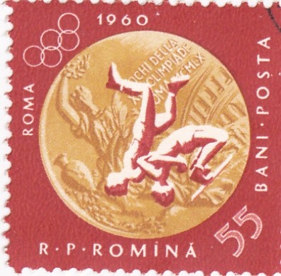 J.J.O.O. ROMA 1960  - lucha grecoromana