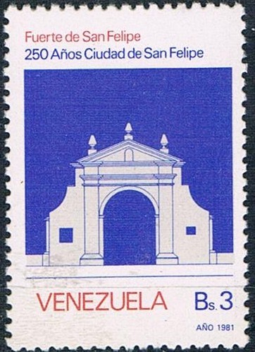 250 ANIV. DE LA FUNDACIÓN DE LA CIUDAD DE SAN FELIPE. Y&T Nº 1092