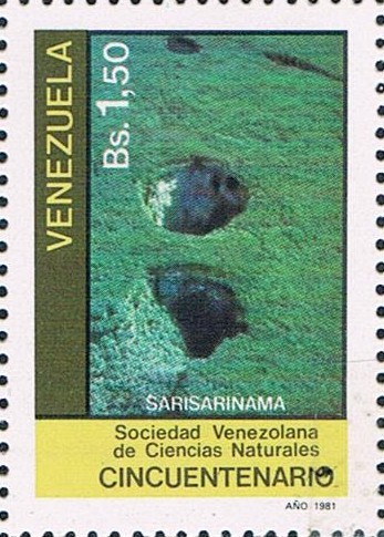 50º ANIV. DE LA SOCIEDAD VENEZOLANA DE LAS CIENCIAS NATURALES. Y&T Nº 1100