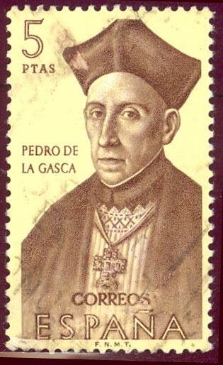 1962 Forjadores de America. Pedro de la Gasca - Edifil:1461