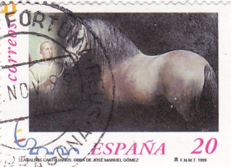 caballos cartujanos( 3679 A)                (A)