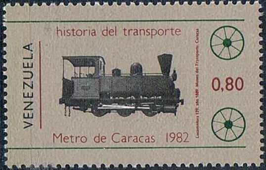 HISTORIA DEL TRANSPORTE II. LOCOMOTORA 129 DE 1889. Y&T Nº 1125