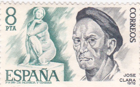 José Clará -escultor   (A)