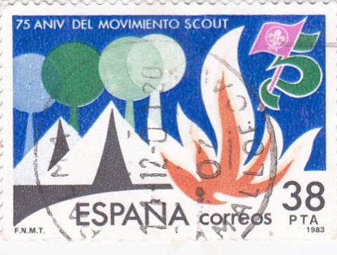 75 aniv del movimiento Scout         (A)