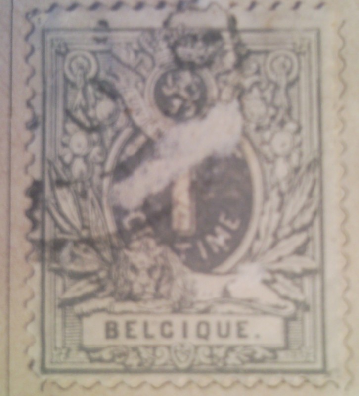 BELGIQUE 1869