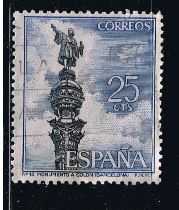 Edifil  1643  Serie Turística.  