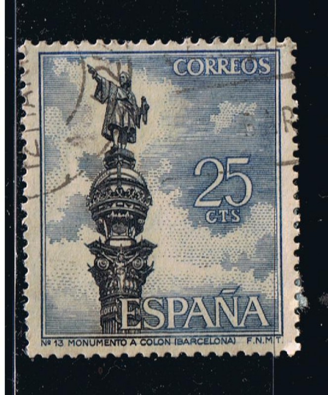 Edifil  1643  Serie Turística.  