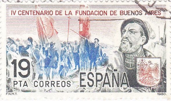 IV centenario Fundación de Buenos Aires  (A)