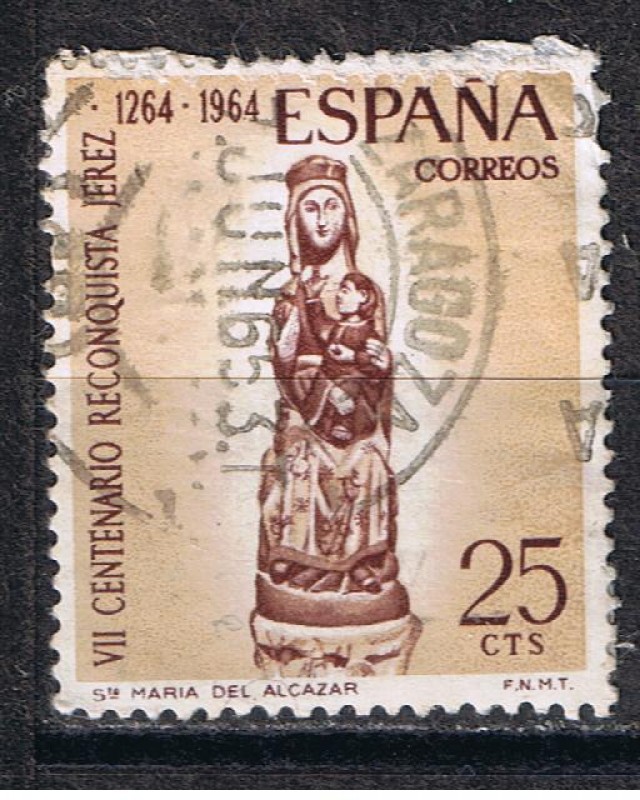 Edifil  1615  VII cente. de la Reconquista de Jerez. Virgen del Alcázar.  