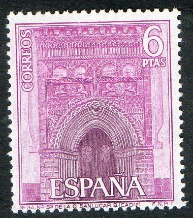 1808-  Serie Turística. Iglesia de Ntra. Sra. de la O  ( Cádiz ).