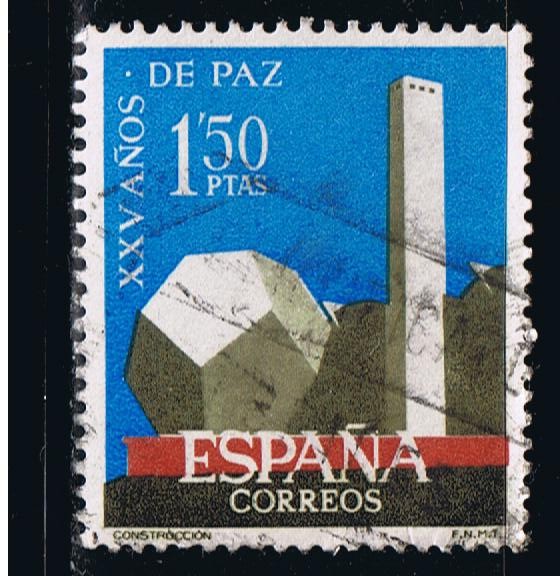 Edifil  1583  XXV años de Paz Española. 