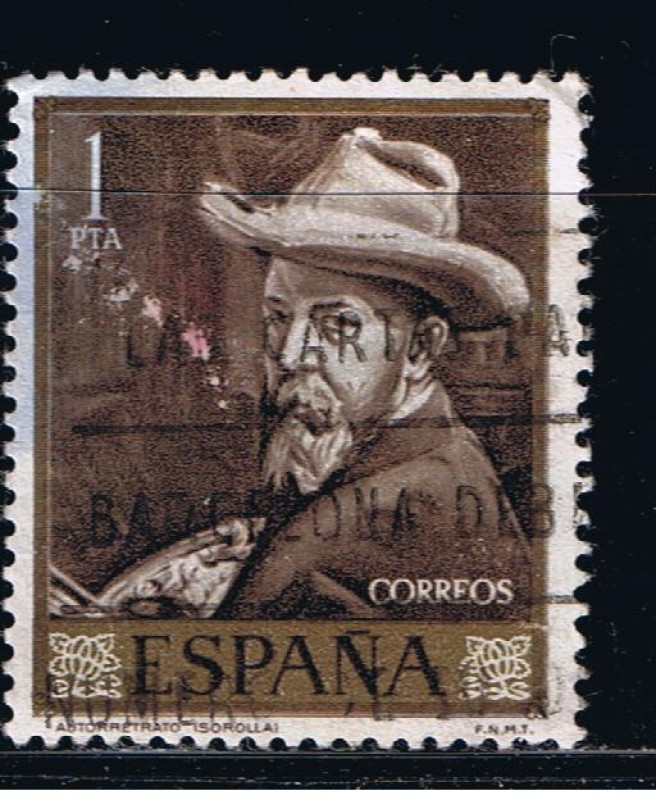 Edifil  1570  Joaquín Sorolla.  Día del Sello.  