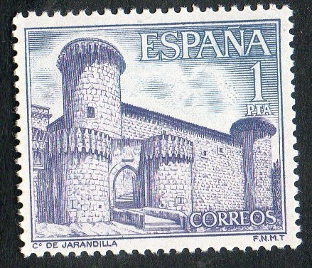 1810-  Castillos de España. Jarandilla ( Cáceres ).