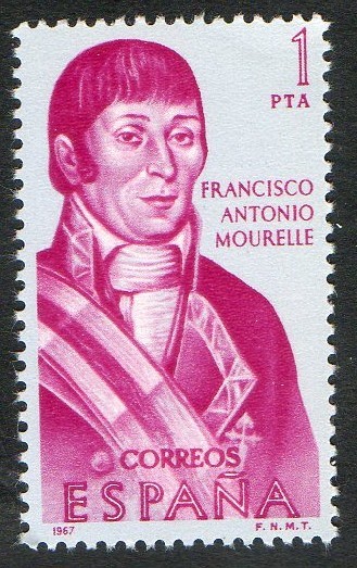 1821- Forjadores de América.Francisco Antonio Mourelle ( 1755- 1820 ).