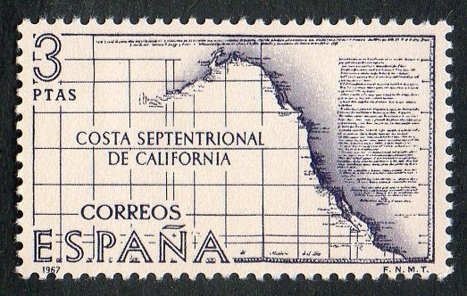 1824- Forjadores de América. Costa Septentrional de California.