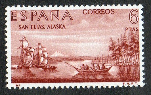 1826- Forjadores de América. San Elías , Alaska.