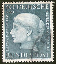 BERTHA PAPPENHEIM - DEUTSCHE BUNDESPOST