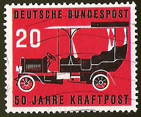 50 JAHRE KRAFTPOST - DEUTSCHE BUNDESPOST