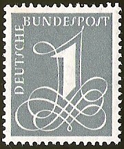 FREIMARKEN - DEUTSCHE BUNDESPOST