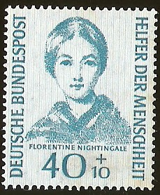 FLORENTINE NIGHTINGALE - DEUTSCHE BUNDESPOST