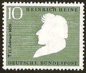 HEINRICH HEINE - DEUTSCHE BUNDESPOST