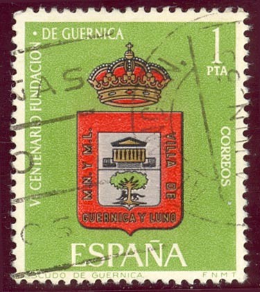 1966 VI Centenario de la fundacion de Guernica - Edifil:1721