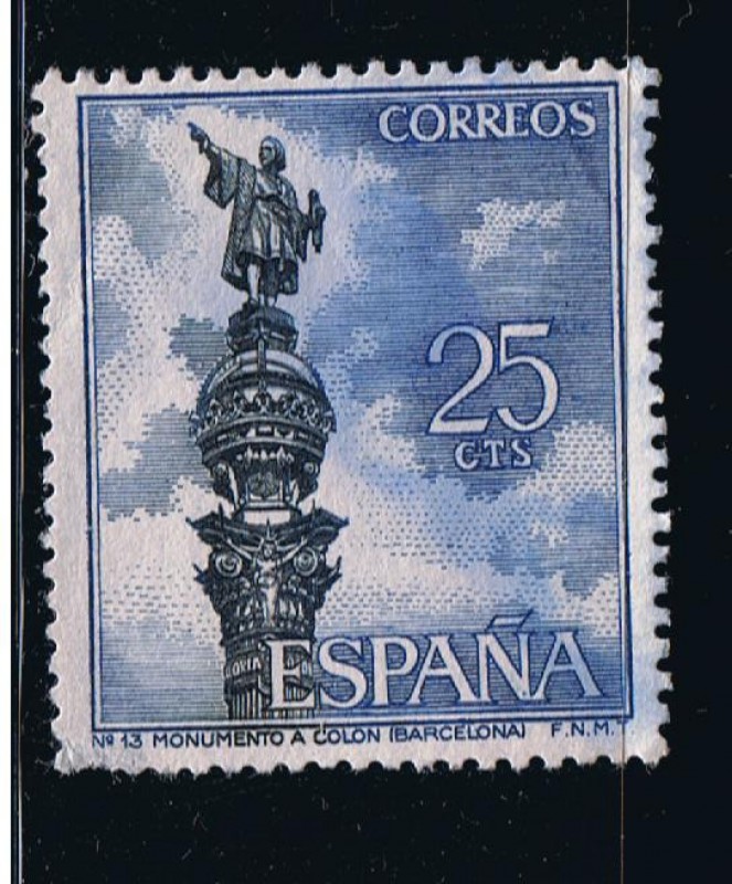 Edifil  1643  Serie Turística.  