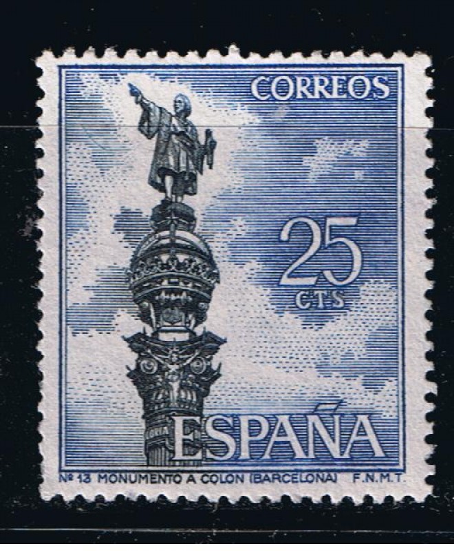 Edifil  1643  Serie Turística.  