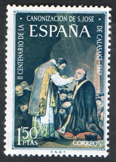 1837- II Centenaio de San José de Calasanz.