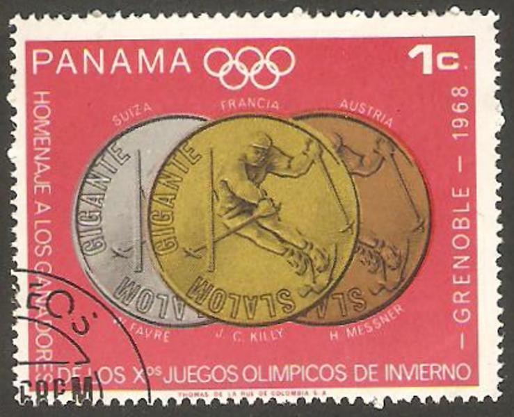 475 - Olimpiadas de Invierno en Genoble 1968