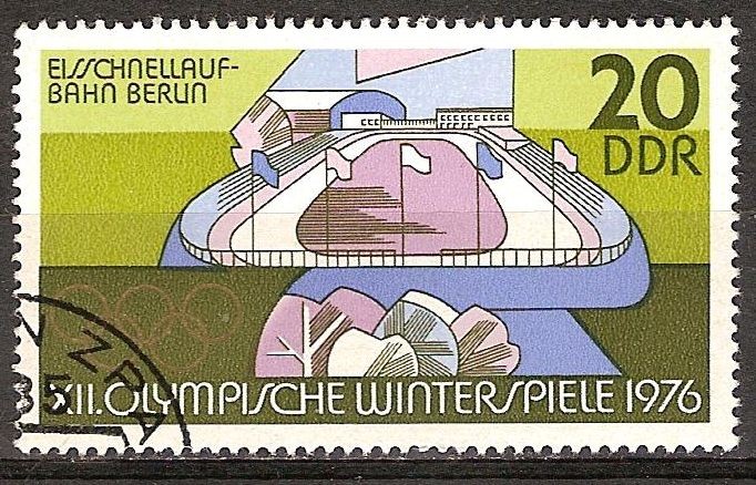 XII.Juegos Olímpicos de Invierno de Innsbruck (1976)velocidad de patinaje sobre hielo-DDR.