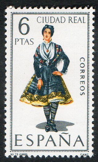 1839- Trajes típicos españoles. Ciudad Real.