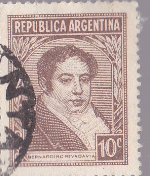Republica Argentina - Bernardino Rivadavia