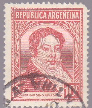 Republica Argentina - Bernardino Rivadavia