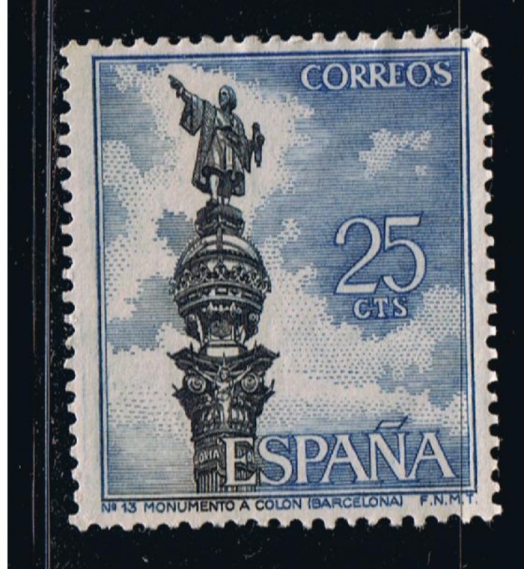 Edifil  1643  Serie Turística.  