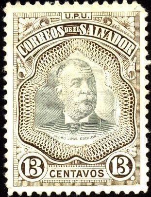 Presidente Pedro José Escalón. UPU 1906.