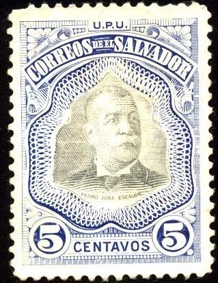 Presidente Pedro José Escalón. UPU 1906.
